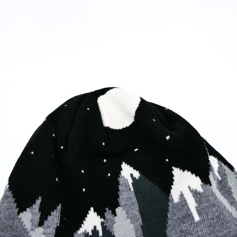 Yellowstone Club Hat YC Mens One Size Winter Beanie Cap Black Knit‎ Ouray Sport